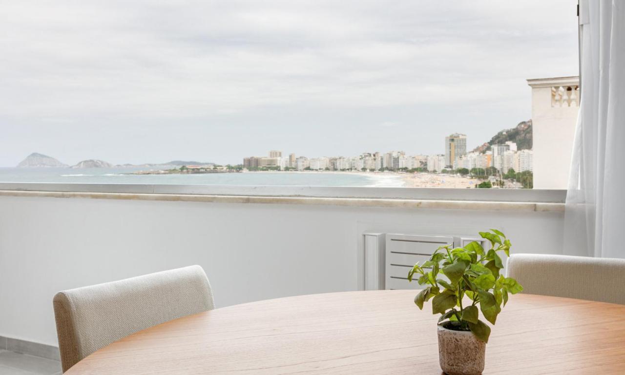 Apartamento Tabas Ape C Vista Incrivel Copacabana Cp0001 *
